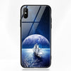 TOMKAS Glass Phone Case For iPhone X 7 8 10 6 s XS Star Space Cover Case For iPhone 8 7 6 6s Plus X Luxury Case Silicone Coque 6