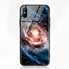 TOMKAS Glass Phone Case For iPhone X 7 8 10 6 s XS Star Space Cover Case For iPhone 8 7 6 6s Plus X Luxury Case Silicone Coque 6