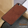 New Fabric Ultra-thin Canvas Silicon Phone Case For iphone 7 8 6 6s Plus X Xs Max Xr Cloth Texture Soft Protective Cover Coque