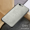 New Fabric Ultra-thin Canvas Silicon Phone Case For iphone 7 8 6 6s Plus X Xs Max Xr Cloth Texture Soft Protective Cover Coque