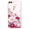 TPU Silicone Case for Huawei P smart Case Cover Coque for Huawei Psmart Cover Protector Flower for Huawei Enjoy 7S Phone Cover