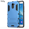 Wolfsay Armor PC Case Huawei Y7 Prime Case Shockproof Robot Phone Cover sFor Huawei Y7 2017 Cover For Huawei Y7 Prime 2018 Case