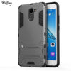 Wolfsay Armor PC Case Huawei Y7 Prime Case Shockproof Robot Phone Cover sFor Huawei Y7 2017 Cover For Huawei Y7 Prime 2018 Case