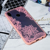 Sexy Lace Flower Floral Phone Case For Huawei P20 Lite/P20/P10/P10 Lite/P10 Plus/P9/P9 Lite/P8 Lite 2017 Hard PC+TPU Back Cover