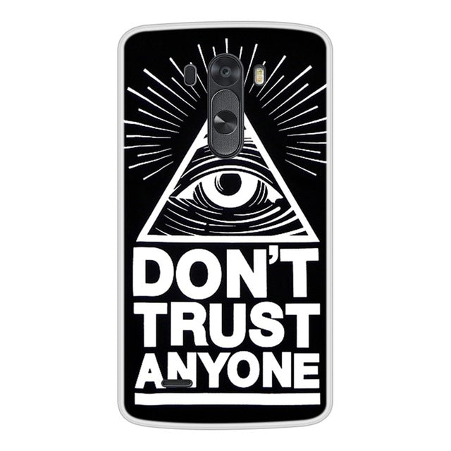 Case For LG G3 Soft Silicone TPU Chic Pattern Painting Phone Cover Coque For LGG3 D855 Cases