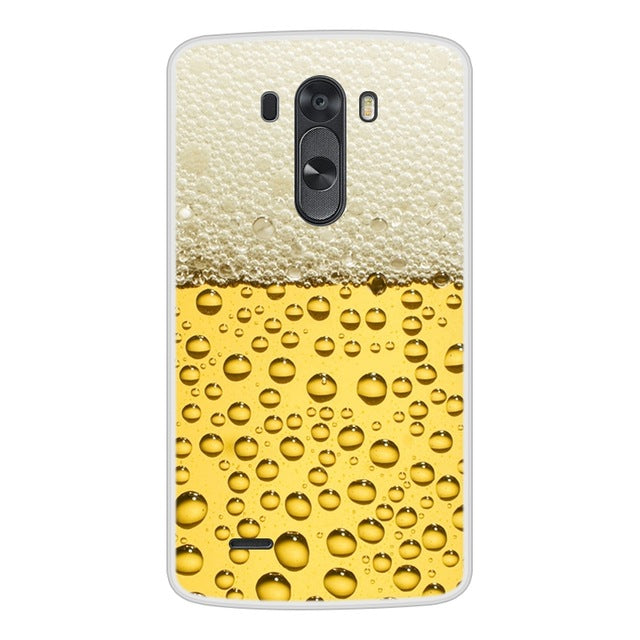 Case For LG G3 Soft Silicone TPU Chic Pattern Painting Phone Cover Coque For LGG3 D855 Cases