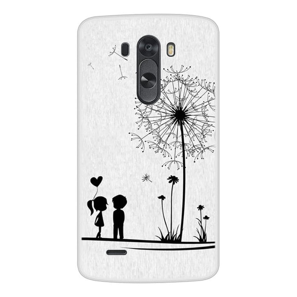 Case For LG G3 Soft Silicone TPU Chic Pattern Painting Phone Cover Coque For LGG3 D855 Cases