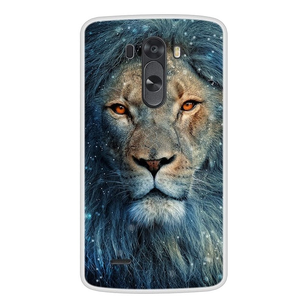 Case For LG G3 Soft Silicone TPU Chic Pattern Painting Phone Cover Coque For LGG3 D855 Cases