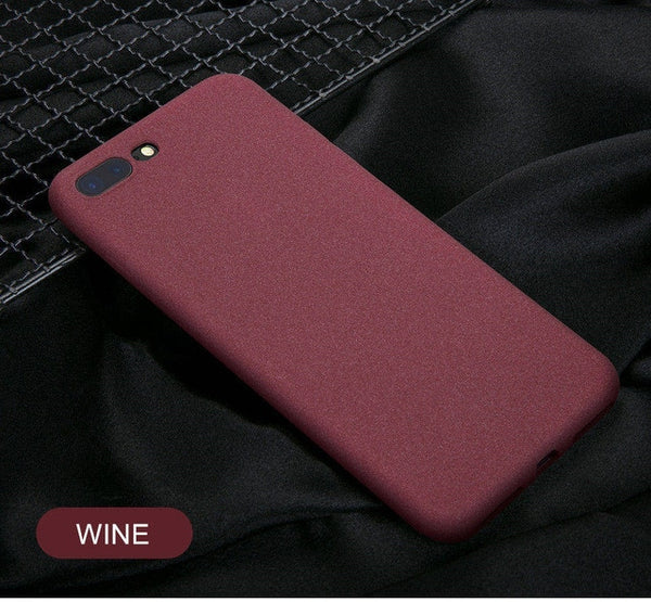 Gurioo Mobile Case Ultra-Thin Sandstone Case Back Cover Soft Cover Scrub Cover For iPhone 6 6S 7 8 X-XR XS Max Plus phone case