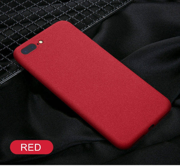 Gurioo Mobile Case Ultra-Thin Sandstone Case Back Cover Soft Cover Scrub Cover For iPhone 6 6S 7 8 X-XR XS Max Plus phone case