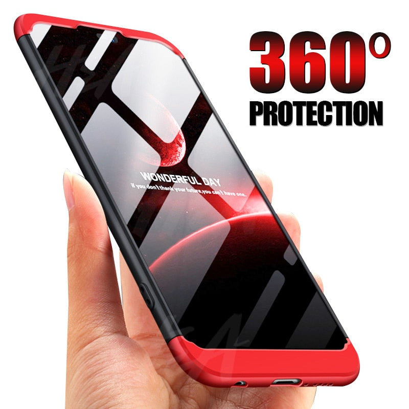 H&A Luxury 360 Full Coverage Matte Phone Case For For Huawei P20 Pro P20 Lite Hard PC Anti-knock Cover For Huawei P20 Case Cover