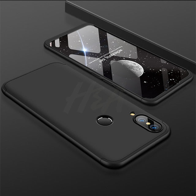 H&A Luxury 360 Full Coverage Matte Phone Case For For Huawei P20 Pro P20 Lite Hard PC Anti-knock Cover For Huawei P20 Case Cover