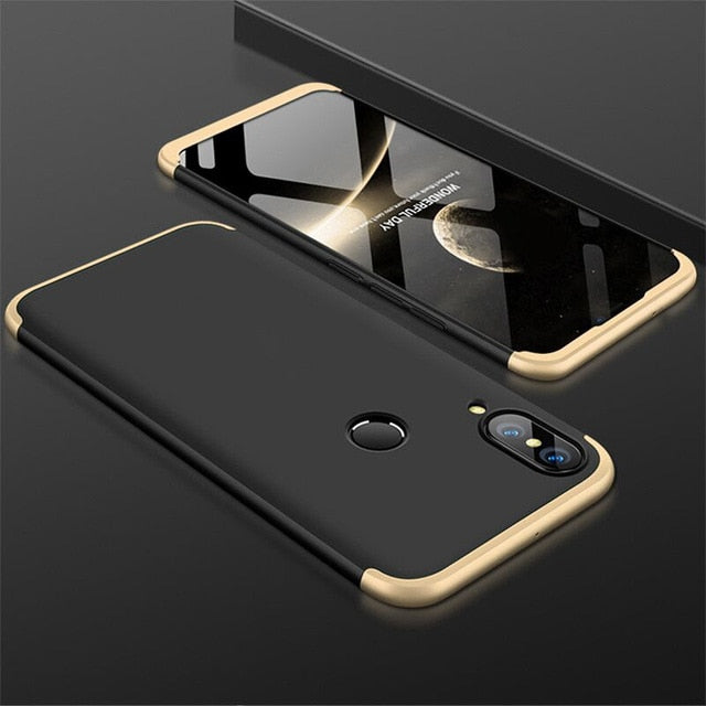 H&A Luxury 360 Full Coverage Matte Phone Case For For Huawei P20 Pro P20 Lite Hard PC Anti-knock Cover For Huawei P20 Case Cover