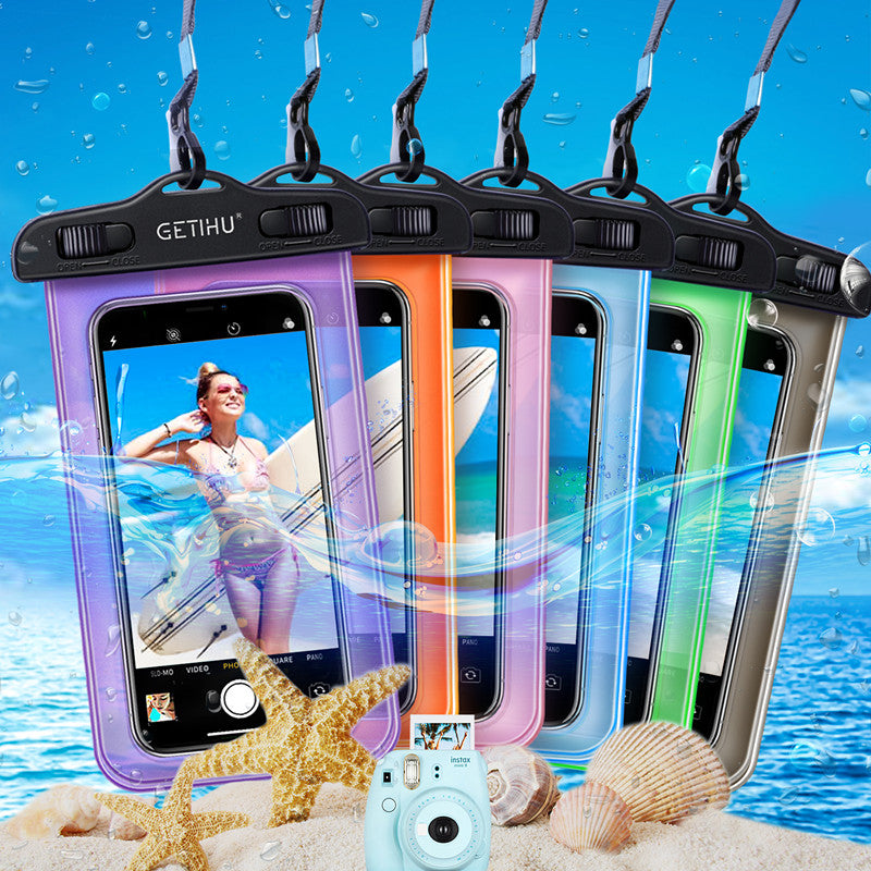 GETIHU Universal Waterproof Case For iPhone X XS MAX 8 7 6 s 5 Plus Cover Pouch Bag Cases For Phone Coque Water proof Phone Case