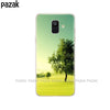 Silicon Phone Case For Samsung Galaxy A6 2018 Dual SIM SM A600 A600F Soft Tpu Back Cover For Samsung A6 Plus 2018 A605 A605F new