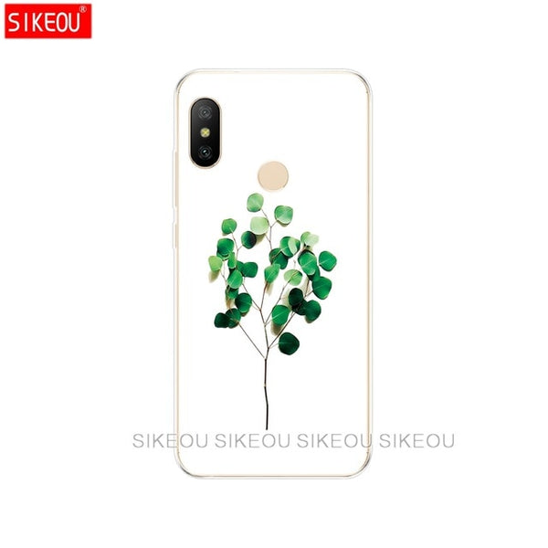 Silicone case For Xiaomi MI A2 LITE Case Full Protection Soft tpu Back Cover Phone Cases For Xiomi MI A2 LITE bumper Coque clear