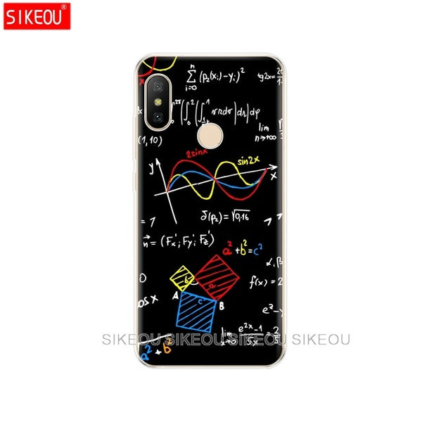 Silicone case For Xiaomi MI A2 LITE Case Full Protection Soft tpu Back Cover Phone Cases For Xiomi MI A2 LITE bumper Coque clear