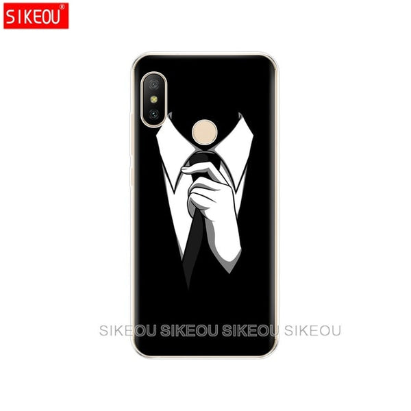 Silicone case For Xiaomi MI A2 LITE Case Full Protection Soft tpu Back Cover Phone Cases For Xiomi MI A2 LITE bumper Coque clear