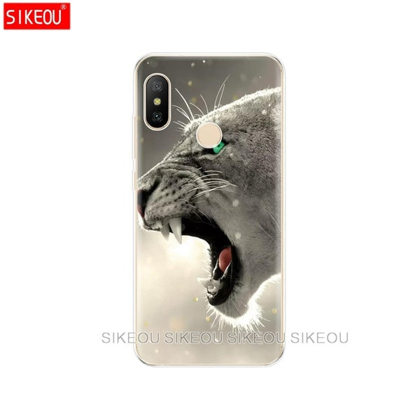 Silicone case For Xiaomi MI A2 LITE Case Full Protection Soft tpu Back Cover Phone Cases For Xiomi MI A2 LITE bumper Coque clear