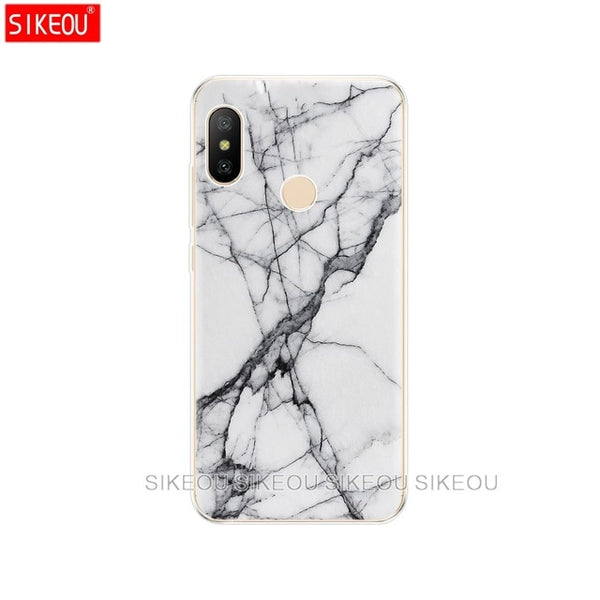 Silicone case For Xiaomi MI A2 LITE Case Full Protection Soft tpu Back Cover Phone Cases For Xiomi MI A2 LITE bumper Coque clear