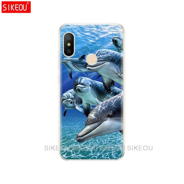 Silicone case For Xiaomi MI A2 LITE Case Full Protection Soft tpu Back Cover Phone Cases For Xiomi MI A2 LITE bumper Coque clear