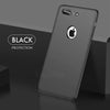 Moopok 360 Degree Silicone Case For iPhone 6 6s 7 8 Cases 5 5s SE Case With Glass Full Phone Cover For iPhone 7 6 8 Plus 5 Cases