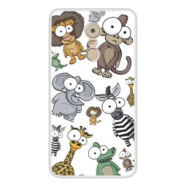 Case For Lenovo K6 Note Soft Silicone TPU Cool Patterned Painting Phone Cover For Lenovo K6 Note Case Cover