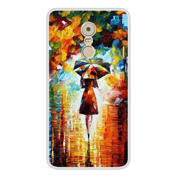 Case For Lenovo K6 Note Soft Silicone TPU Cool Patterned Painting Phone Cover For Lenovo K6 Note Case Cover