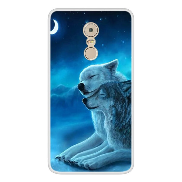 Case For Lenovo K6 Note Soft Silicone TPU Cool Patterned Painting Phone Cover For Lenovo K6 Note Case Cover