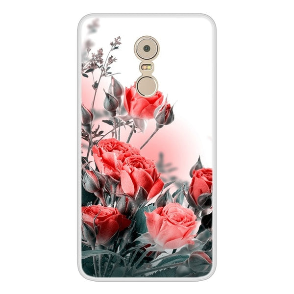 Case For Lenovo K6 Note Soft Silicone TPU Cool Patterned Painting Phone Cover For Lenovo K6 Note Case Cover