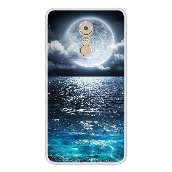 Case For Lenovo K6 Note Soft Silicone TPU Cool Patterned Painting Phone Cover For Lenovo K6 Note Case Cover