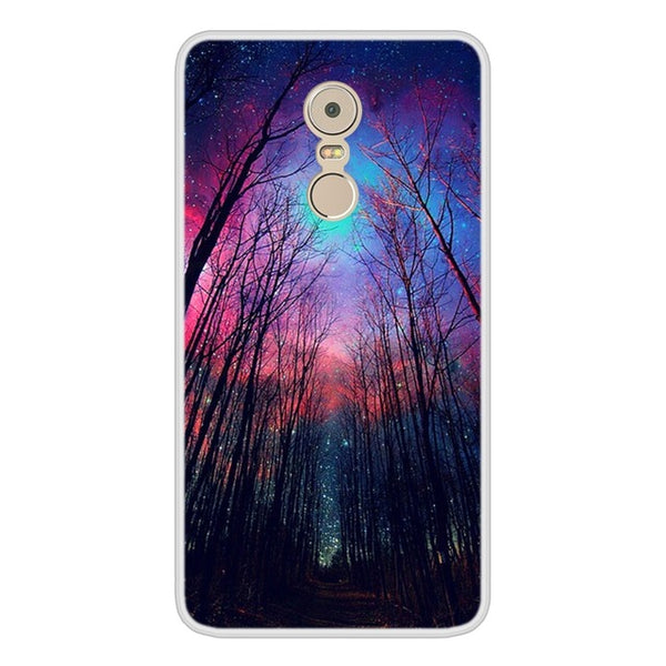 Case For Lenovo K6 Note Soft Silicone TPU Cool Patterned Painting Phone Cover For Lenovo K6 Note Case Cover