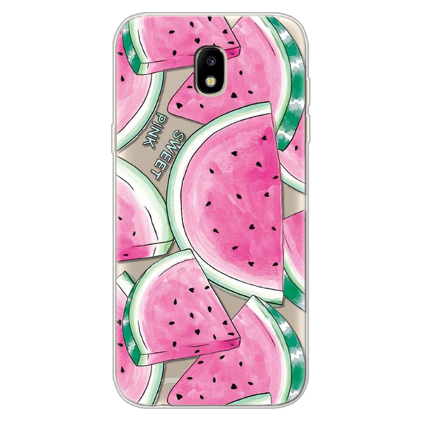 Case for Samsung Galaxy J5 2017 Case J530 Ultra Thin Soft Silicone TPU Protective Minnie Transparent Back Bags Cover Coque