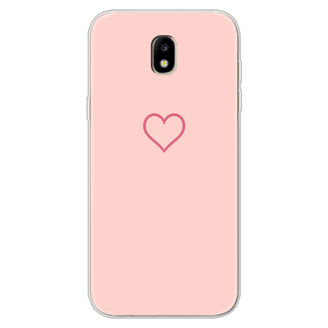 Case for Samsung Galaxy J5 2017 Case J530 Ultra Thin Soft Silicone TPU Protective Minnie Transparent Back Bags Cover Coque