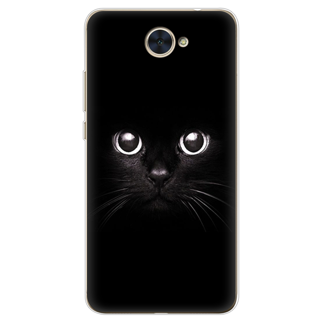 Painted Case For Huawei Y7 Minnie Soft Silicon Case Back Phone Cover For Huawei Y7 / Nova Lite+ Cases Cartoon Pattern Shells