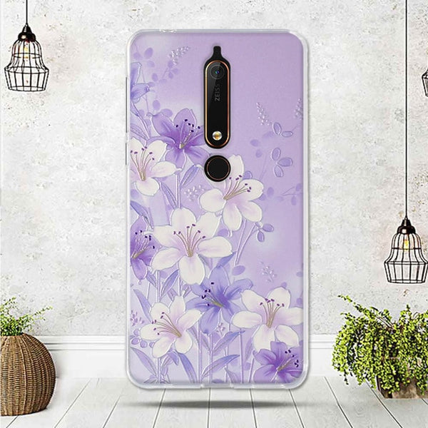 Mobile Case For Nokia 6.1 Cover For Capa Nokia 6 2018 Case silicone TPU Luxury Shell For Funda Nokia 6.1 Phone 2018 Cover Bag