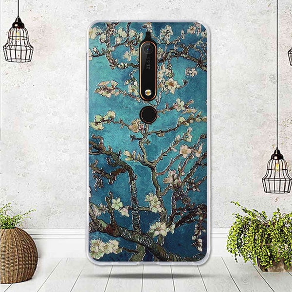 Mobile Case For Nokia 6.1 Cover For Capa Nokia 6 2018 Case silicone TPU Luxury Shell For Funda Nokia 6.1 Phone 2018 Cover Bag