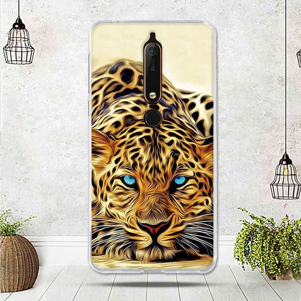 Mobile Case For Nokia 6.1 Cover For Capa Nokia 6 2018 Case silicone TPU Luxury Shell For Funda Nokia 6.1 Phone 2018 Cover Bag
