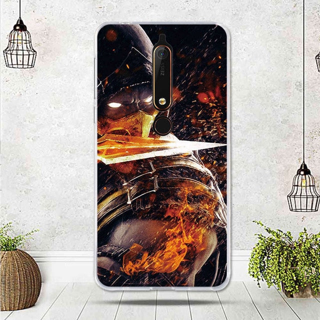 Mobile Case For Nokia 6.1 Cover For Capa Nokia 6 2018 Case silicone TPU Luxury Shell For Funda Nokia 6.1 Phone 2018 Cover Bag