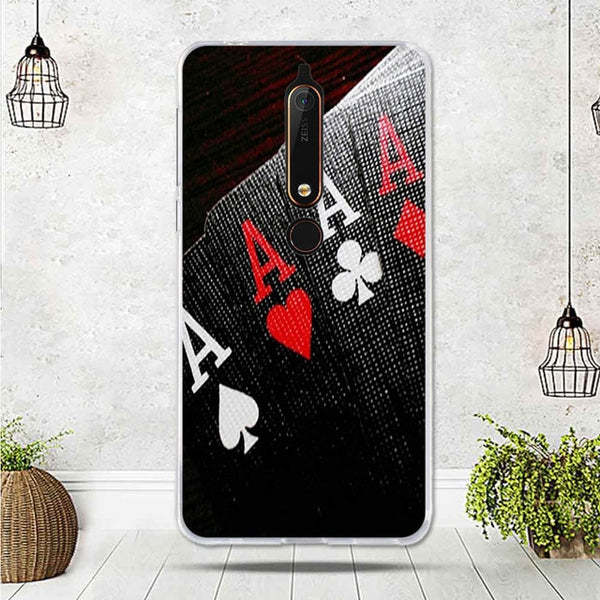 Mobile Case For Nokia 6.1 Cover For Capa Nokia 6 2018 Case silicone TPU Luxury Shell For Funda Nokia 6.1 Phone 2018 Cover Bag