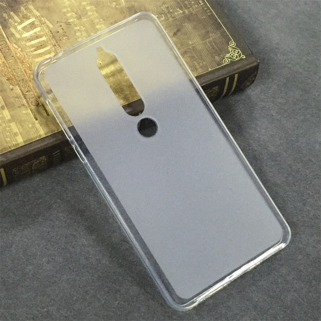 Mobile Case For Nokia 6.1 Cover For Capa Nokia 6 2018 Case silicone TPU Luxury Shell For Funda Nokia 6.1 Phone 2018 Cover Bag