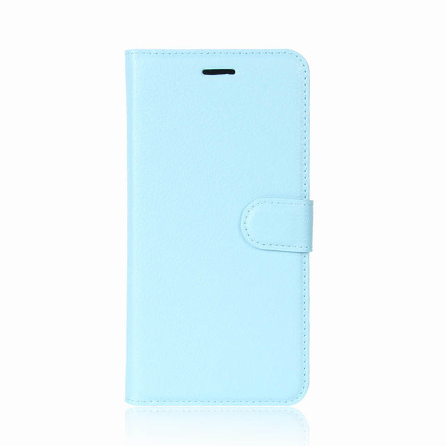 Cases For Moto G5 G5S Plus Case Litchi Stripes Leather Cover For MOTO E4 C plus Z2 Play X4 Case Shell Flip Wallet Phone Cover