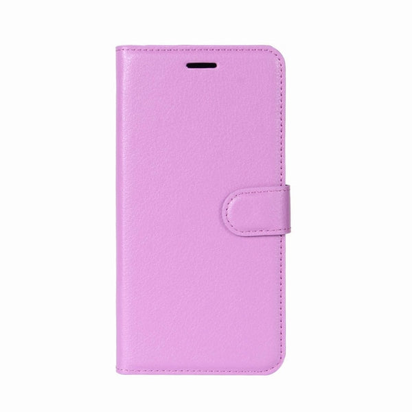 Cases For Moto G5 G5S Plus Case Litchi Stripes Leather Cover For MOTO E4 C plus Z2 Play X4 Case Shell Flip Wallet Phone Cover