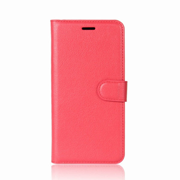 Cases For Moto G5 G5S Plus Case Litchi Stripes Leather Cover For MOTO E4 C plus Z2 Play X4 Case Shell Flip Wallet Phone Cover