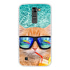 Case For LG K7 Soft Silicone TPU Cool Design Patterned Painted Phone Cover For LG K7 Case