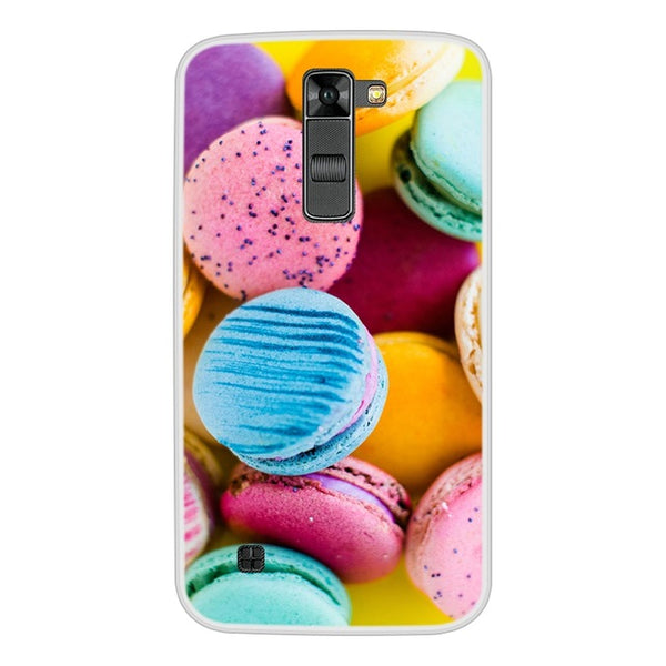 Case For LG K7 Soft Silicone TPU Cool Design Patterned Painted Phone Cover For LG K7 Case