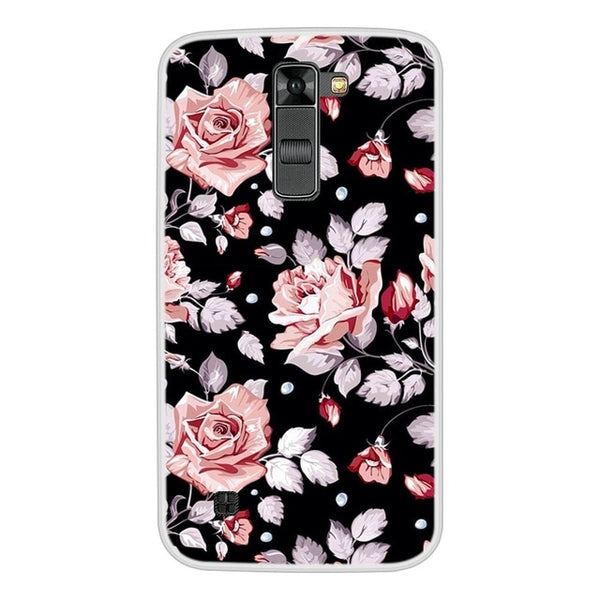 Case For LG K7 Soft Silicone TPU Cool Design Patterned Painted Phone Cover For LG K7 Case