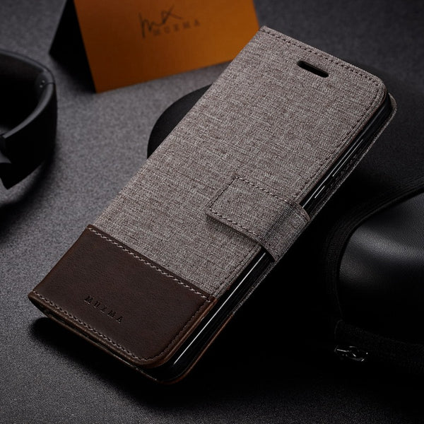 Cases sFor Huawei P20 Pro Plus Case Canvas Leather Cover For Huawei P20 Lite Flip Wallet Mobile Phone Cover For Huawei Nova 3E