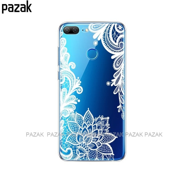 Silicone phone Case For huawei honor 9 honor 9 lite cases soft TPU Phone Back cover full 360 Protective shell new design