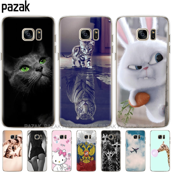 Silicon phone Case For Samsung Galaxy S6 Edge G920 G920F G920A cover For Samsung S6 edge G925F G925I G925A G925T Phone shell pop